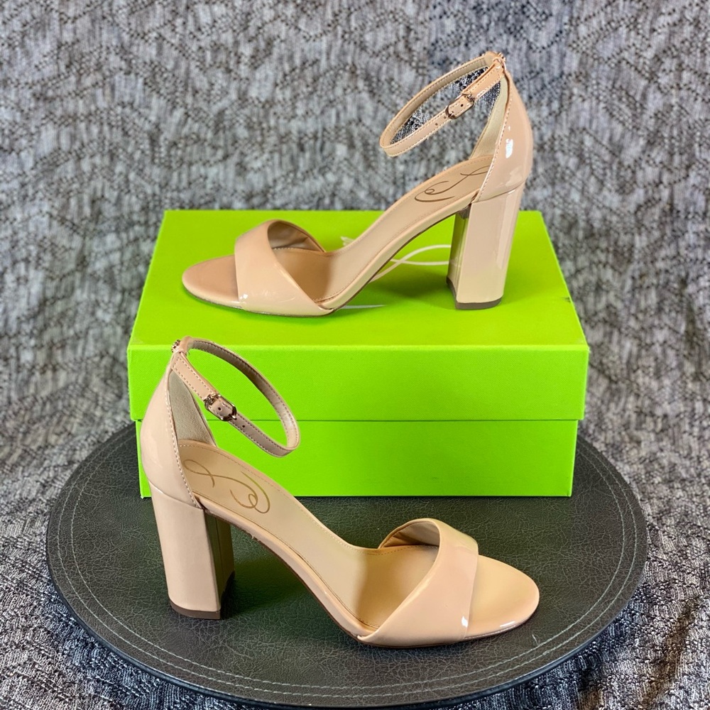 Sam Edelman Robyn Heels Sandal Ankle strap 8 WIDE
